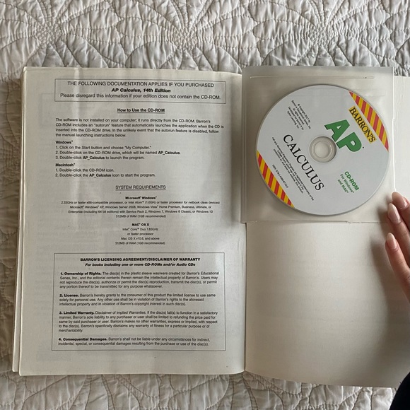 AP Barron’s Calculus Book - Picture 8 of 9